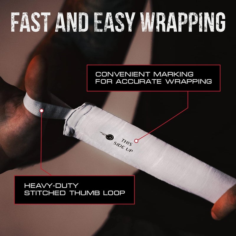 BOXERPOINT 180" Ringside Boxing Wraps for Men & Women - Breathable Hand Wraps for Boxing, Muay Thai, Kickboxing, MMA Gear - Image 5